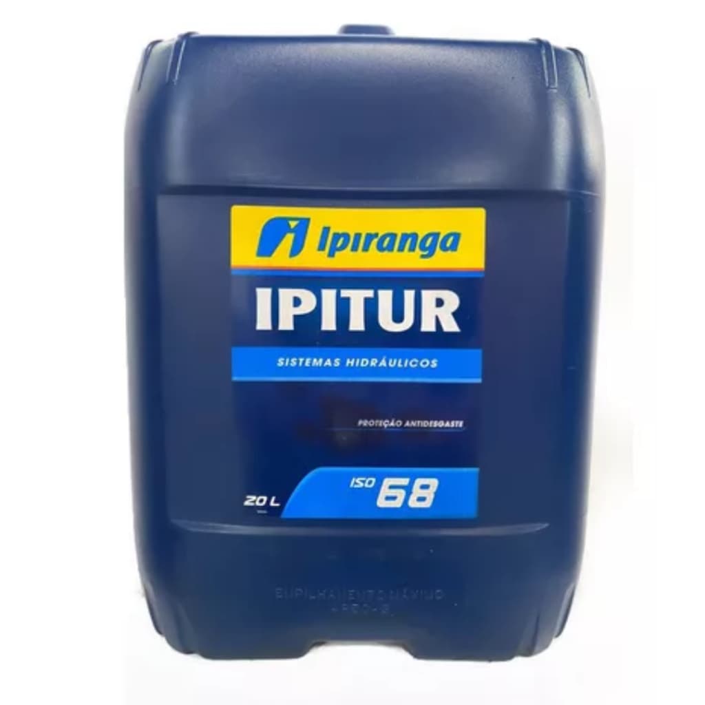 Óleo Hidráulico Ipiranga ISO 68 | Ipitur ISO 68 Mineral 20L