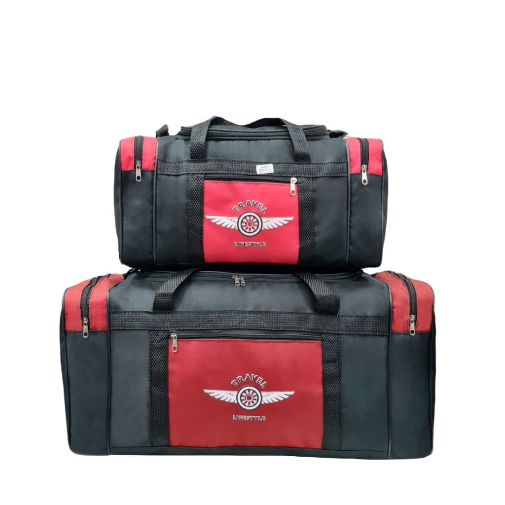 Kit Bolsas de Viagem  Grande e Pequena, 1 Grande 45 Litros e 1 Pequena 20 Litros - kit peças