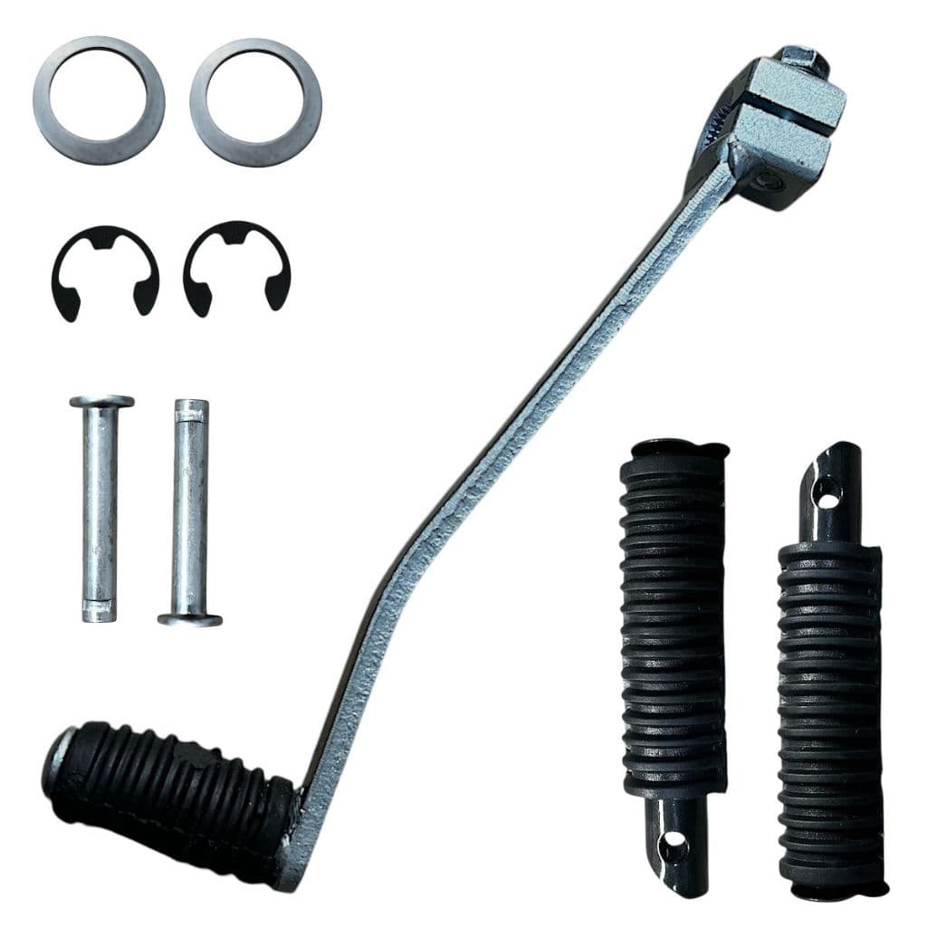 Kit Pedal De Cambio + Pedaleira Para Moto Honda Cg 125 Titan/Fan  Ks/Es