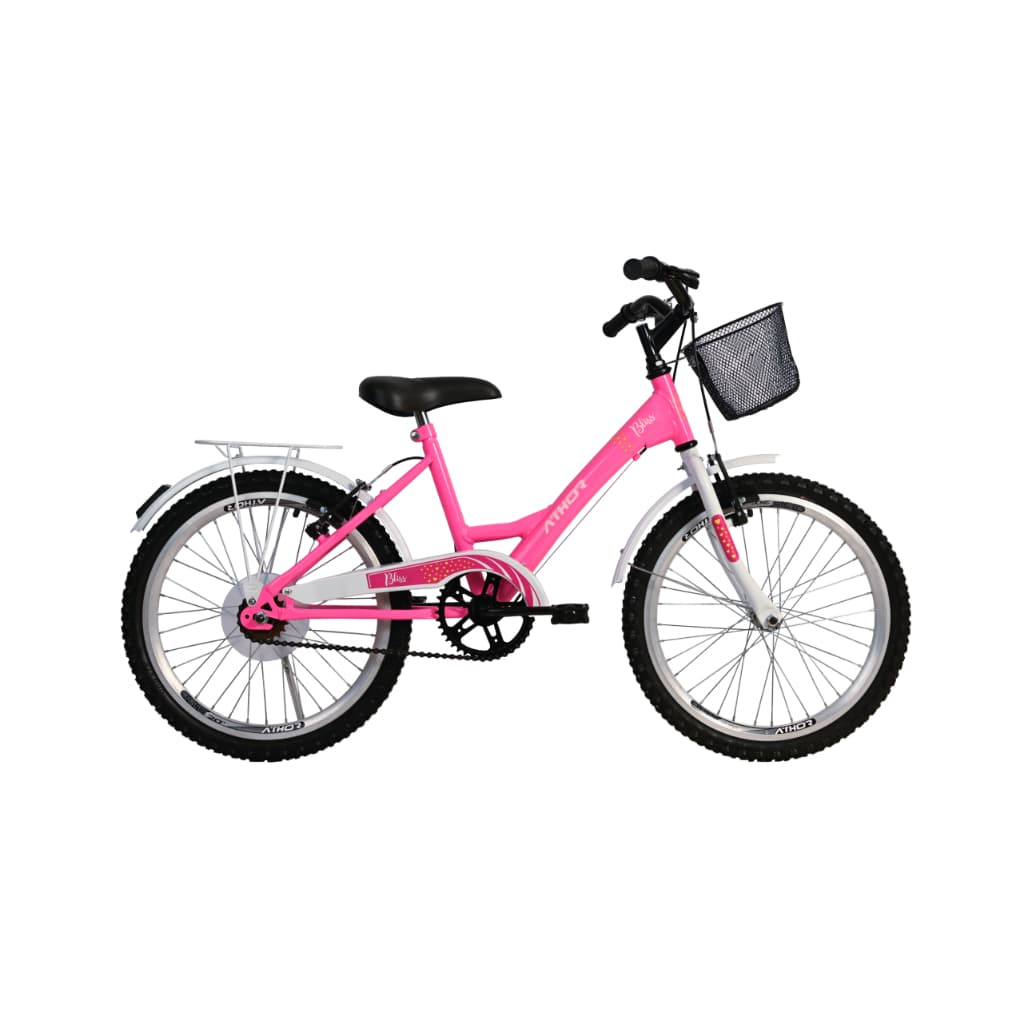 Bicicleta Infantil Feminina Aro 20 Com Cestinha Infantil