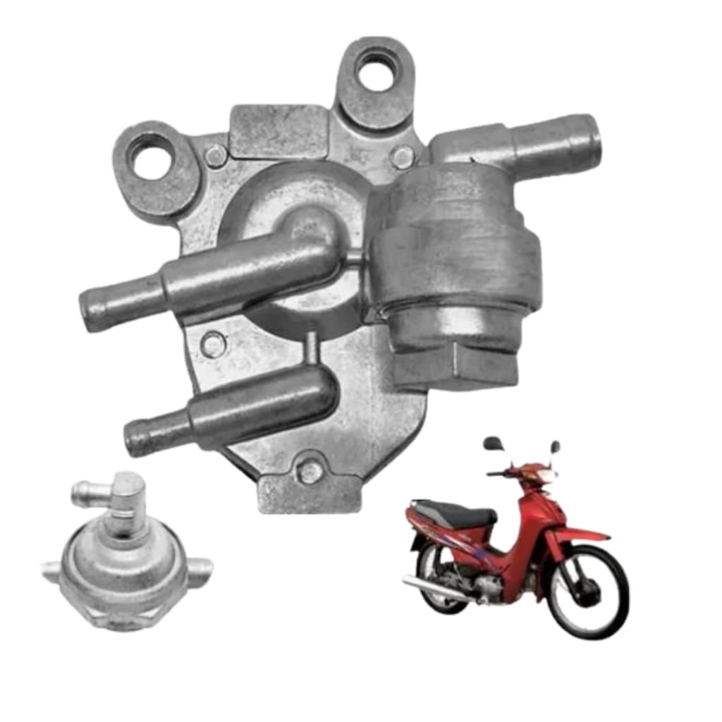 Torneira Combustível Vini Crypton 105 98-05 Zig 50 Zig 100 Jog 50