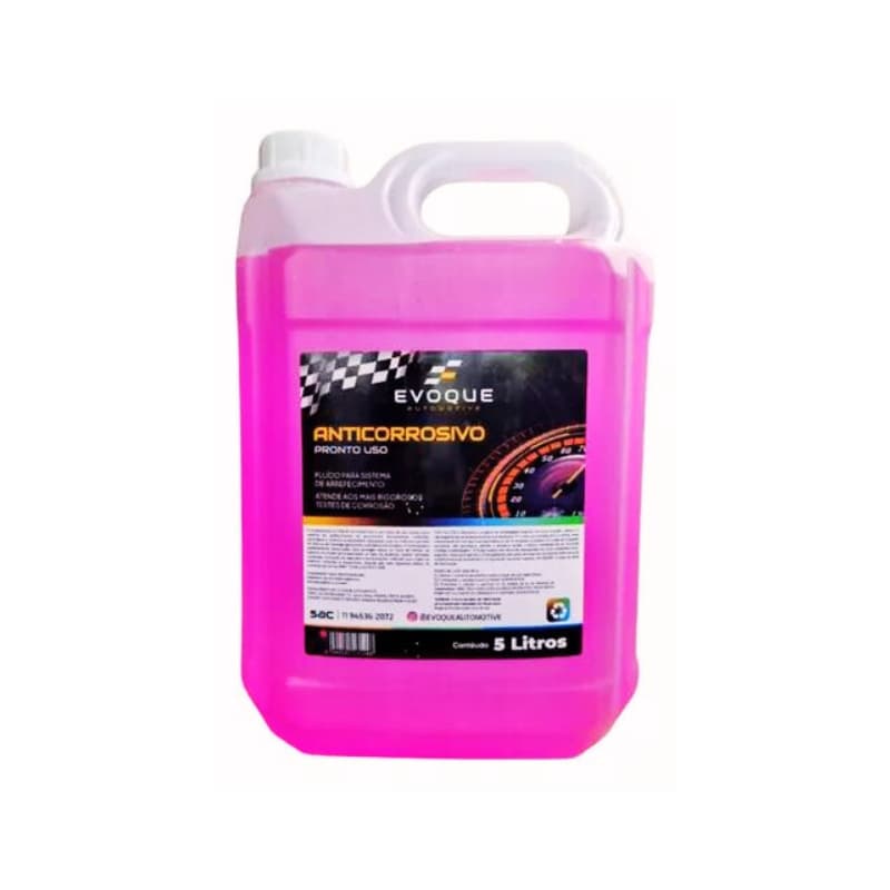 Aditivo Fluído Líquido Radiador Rosa Pronto Uso