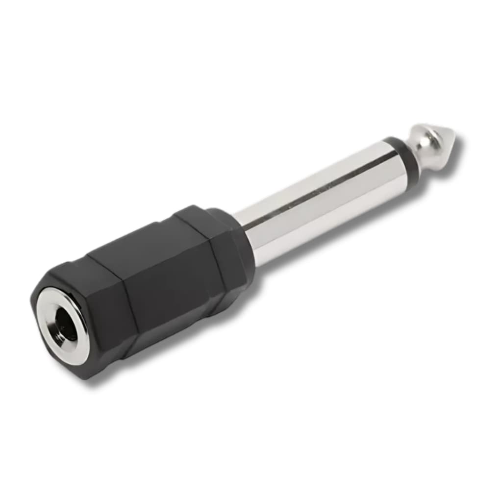 Conector Emenda Adaptador Plug P2 Femea x P10 Macho