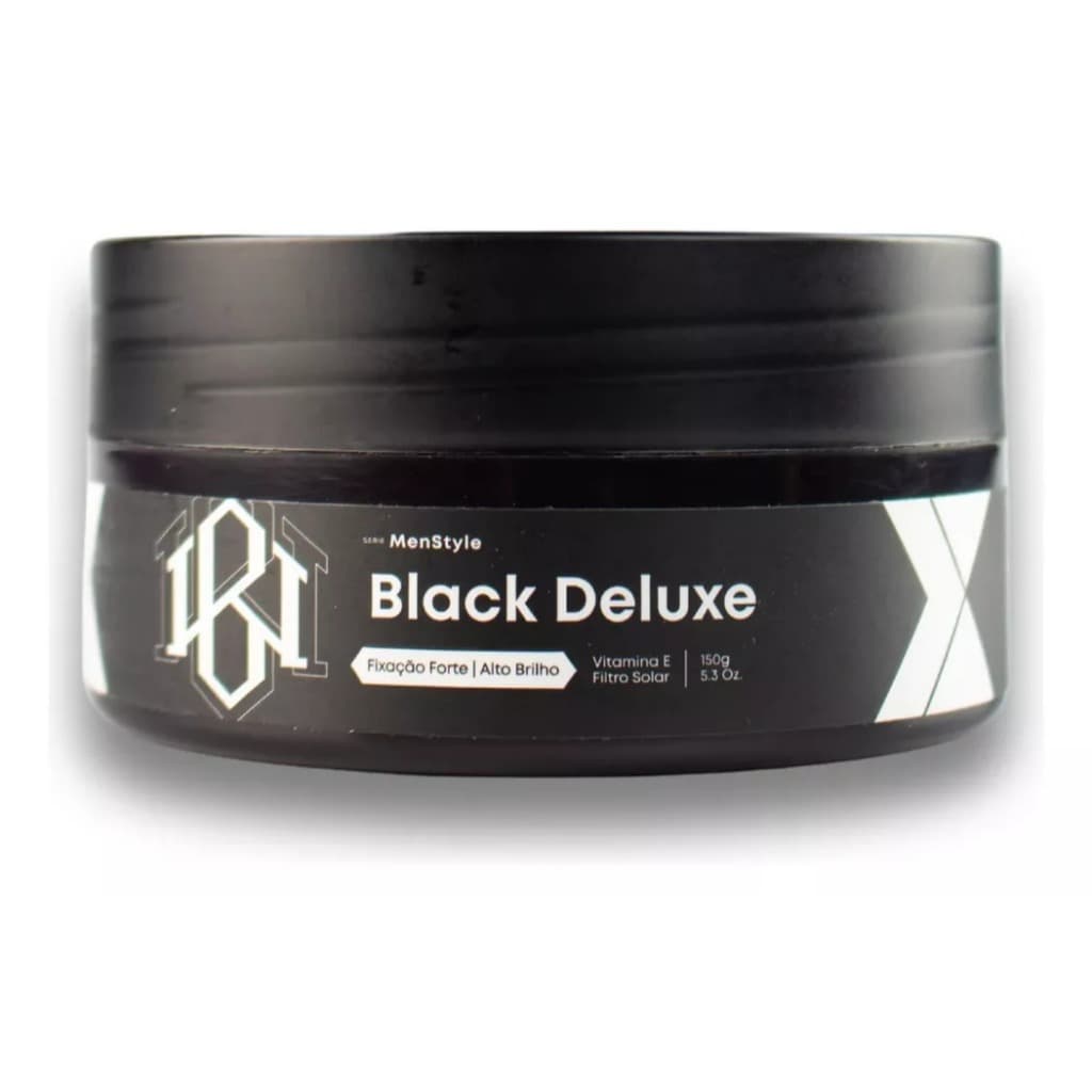 Pasta modeladora  Black Deluxe 150g Men Black White