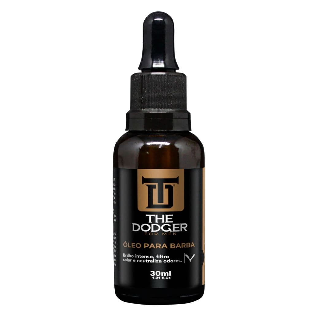 Óleo Para Barba Brilho Filtro Solar Perfumado 30Ml The Dodger