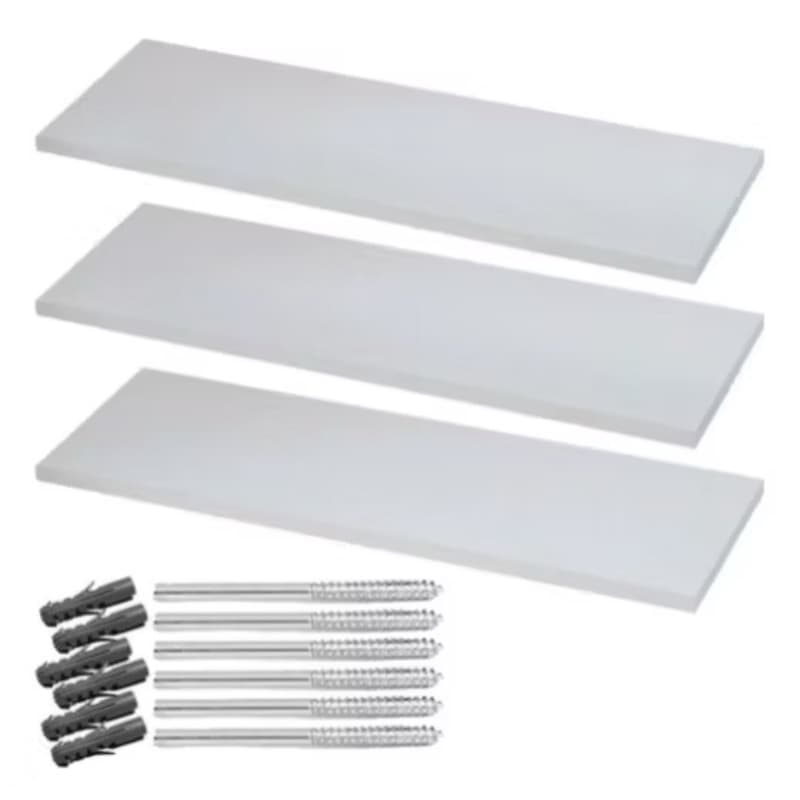 Prateleiras Retas 60X20 cm Mdf P/ Decoração , Parede , Cozinha, Sala e Quarto