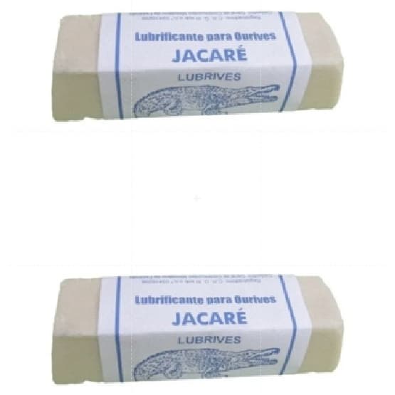Kit 2 Pastas Lubrificante Para Ourives Lubrives 200g Sebo