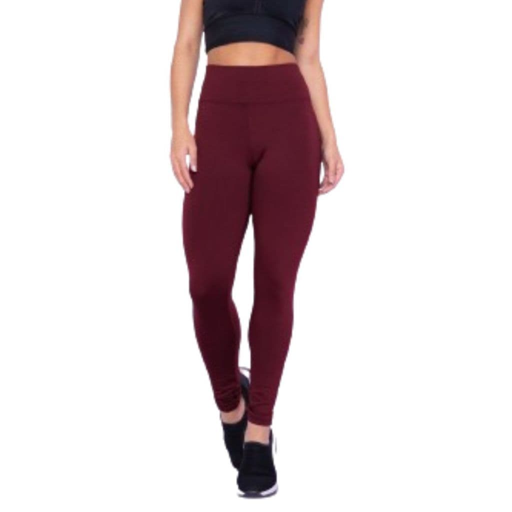 Calça Legging Feminina Cintura Alta Suplex Para Academia e Caminhada