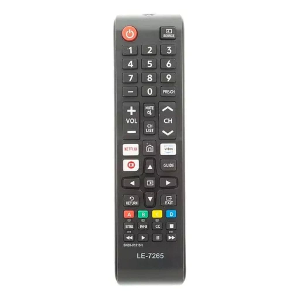 Controle Remoto Compatível Samsung Smart Tizen Fhd T5300 BN59-01315H le 7265