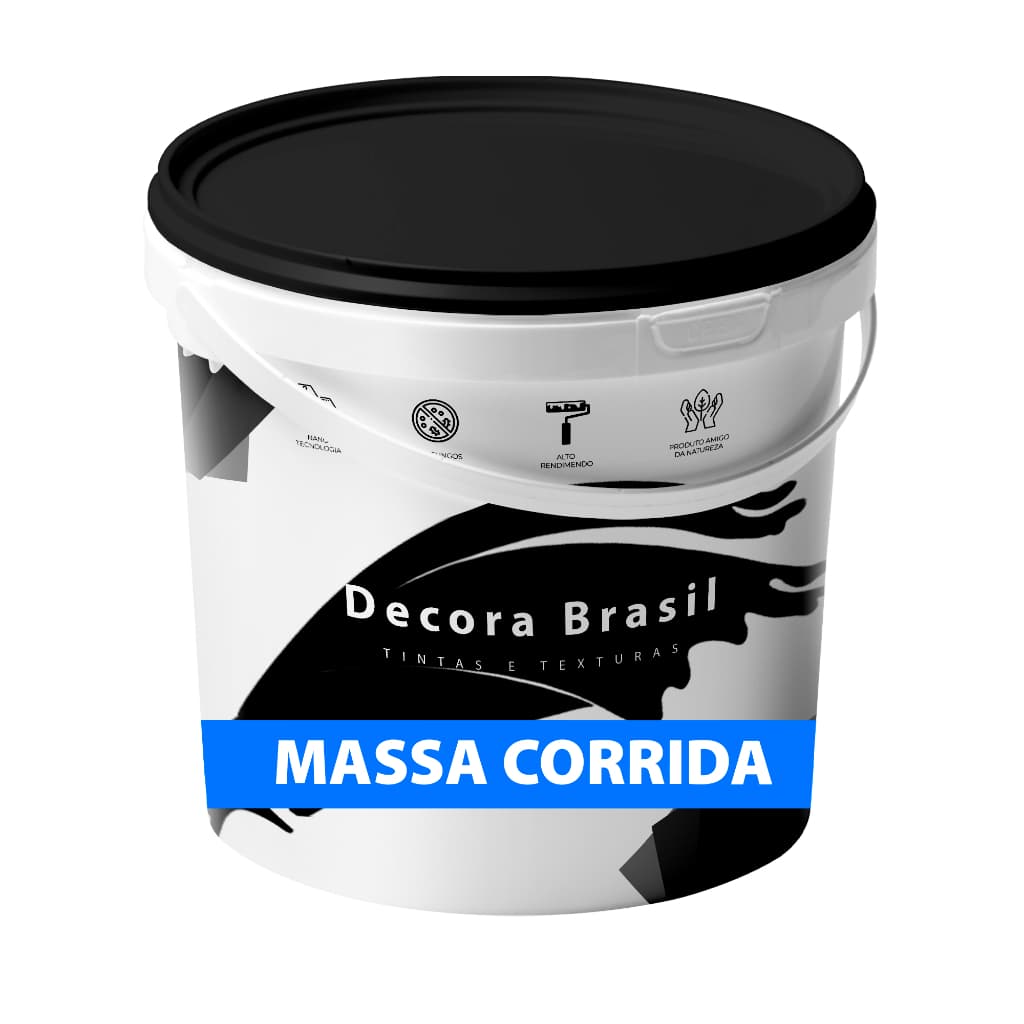 Massa Para Parede PVA 3,6 Correção Pronta Secagem Rápida Resistente Interno Externo Baixo odor