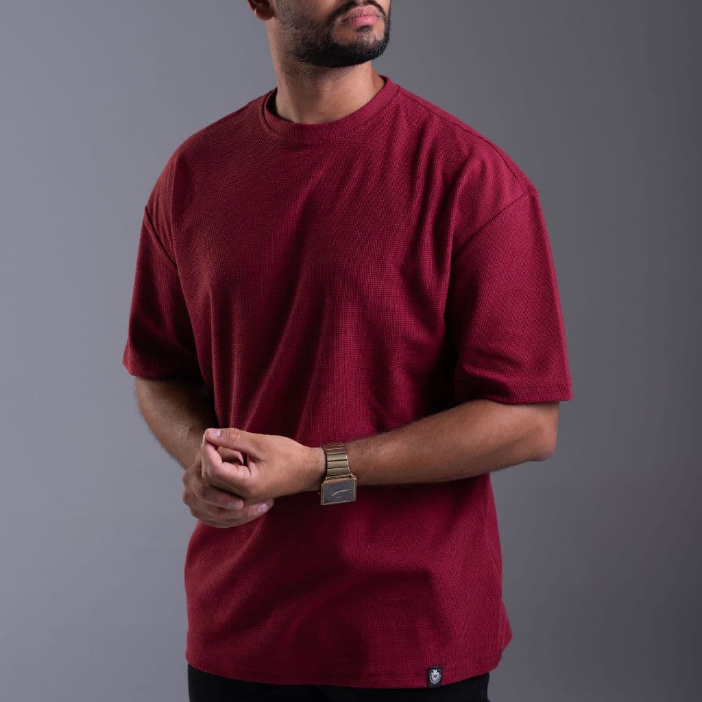 Camiseta Oversized Texturizada Masculino (diferenciada) Camisa Luxo Larga Plus Size