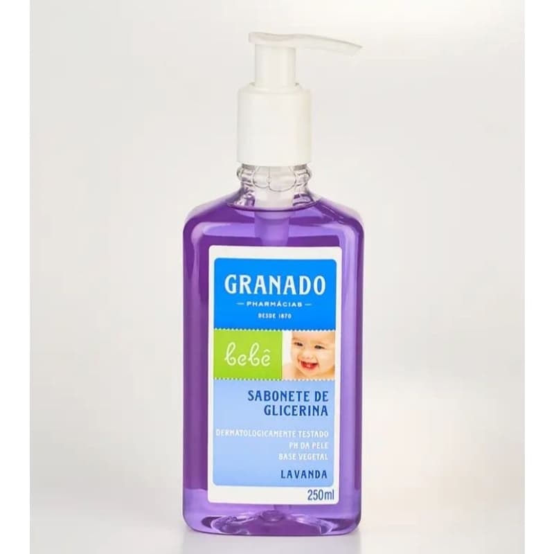 Sabonete Líquido de Glicerina Granado Bebê Lavanda 250ml