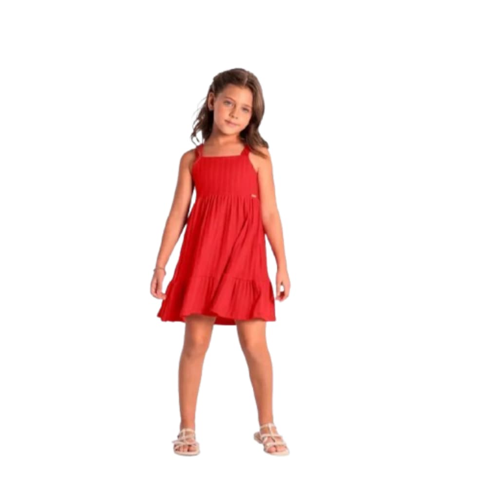 Vestido infantil Menina Jacquard Mundi 36111