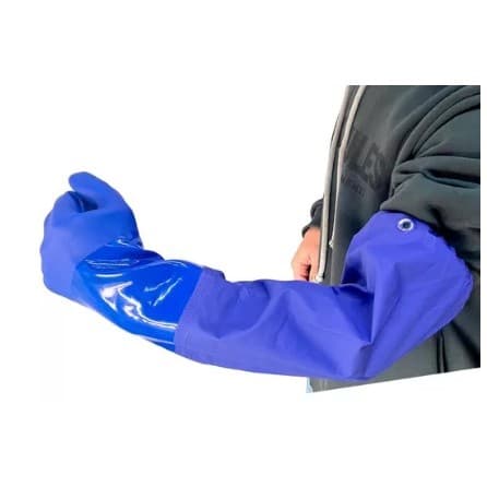 LUVA LONGA PARA LIMPESA PESADA 66CM  CA 36581 - SUPER SAFETY - 10 (GG)