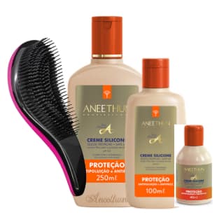 COMPRE E GANHE ANEETHUN CREME SILICONE PROTEÇÃO (GANHE 1 CREME SILICONE BOLSA 40ml+1 ESCOVA MÁGICA)