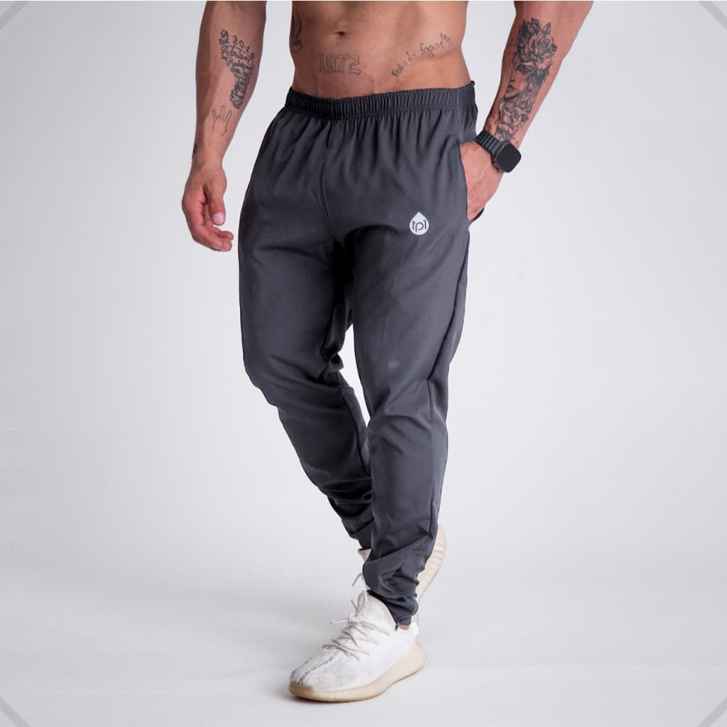 Calça Esportiva Masculina para Corrida Caminhada Musculação Tactel Elastano