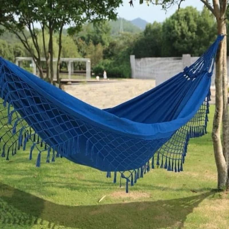 Rede reforçada rustica de casal 3.5 x 1m