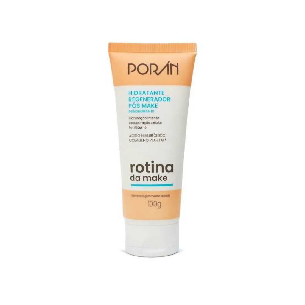 Rotina da Make Póran regenerador e iluminador