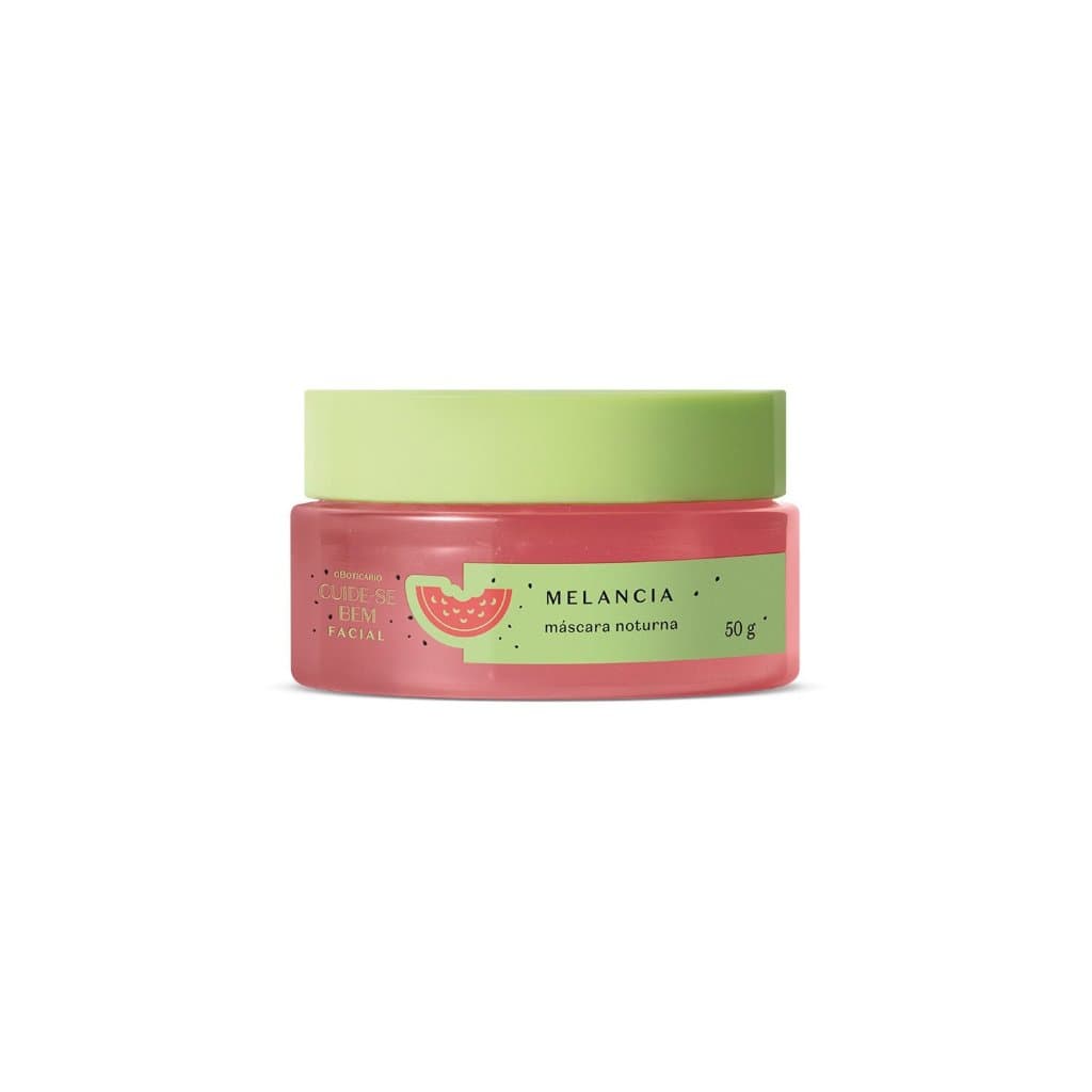Máscara Facial Noturna O Boticário Cuide-se Bem Melancia 50g – Hidratação e Renovação da Pele!