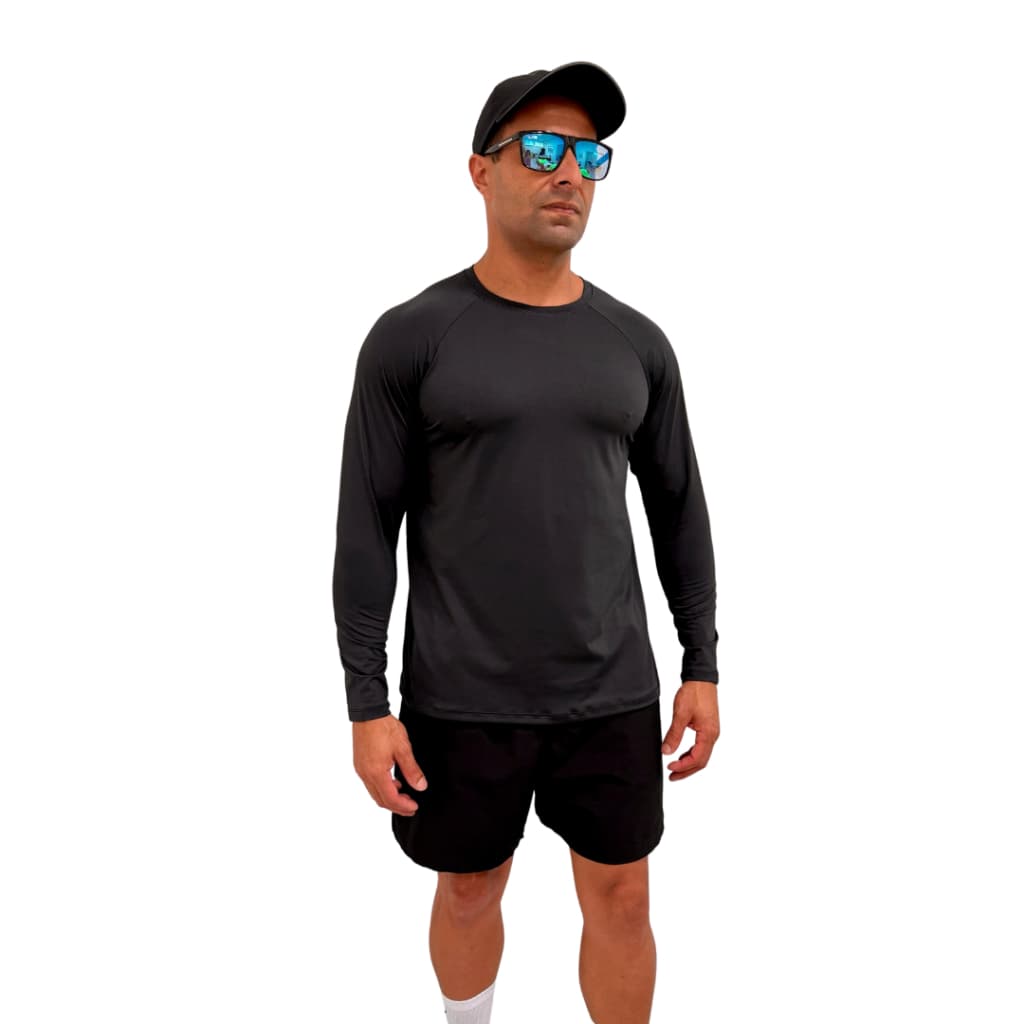 Camiseta Proteção UV Manga Longa Anti Odor