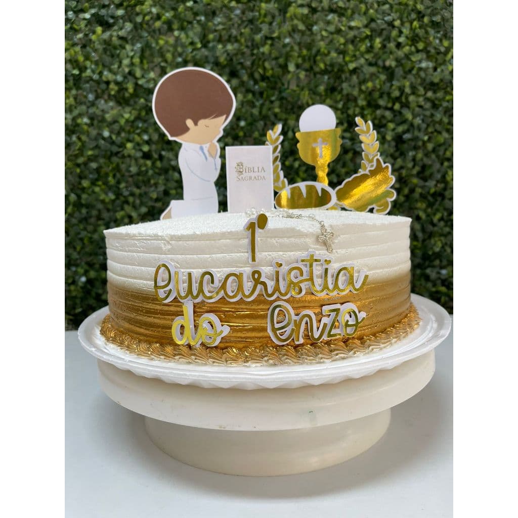 Topo de bolo - Primeira Eucaristia