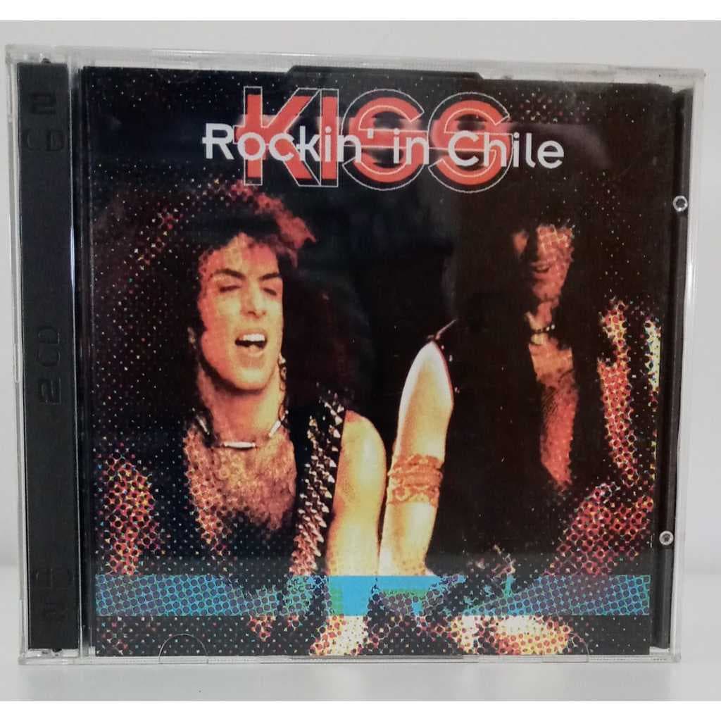 CD Duplo Kiss Rockin In Chile 1994 - Bootleg Imp. Itália