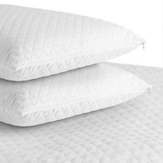 Kit Com 02 Peças Porta Travesseiros Matelado Impermeável - CASA MOURA DECOR