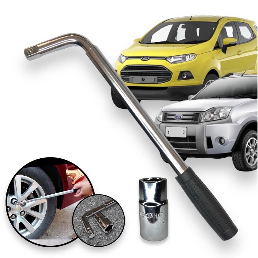 Chave De Roda L Extensível Telescópica Ford Ecosport Todos
