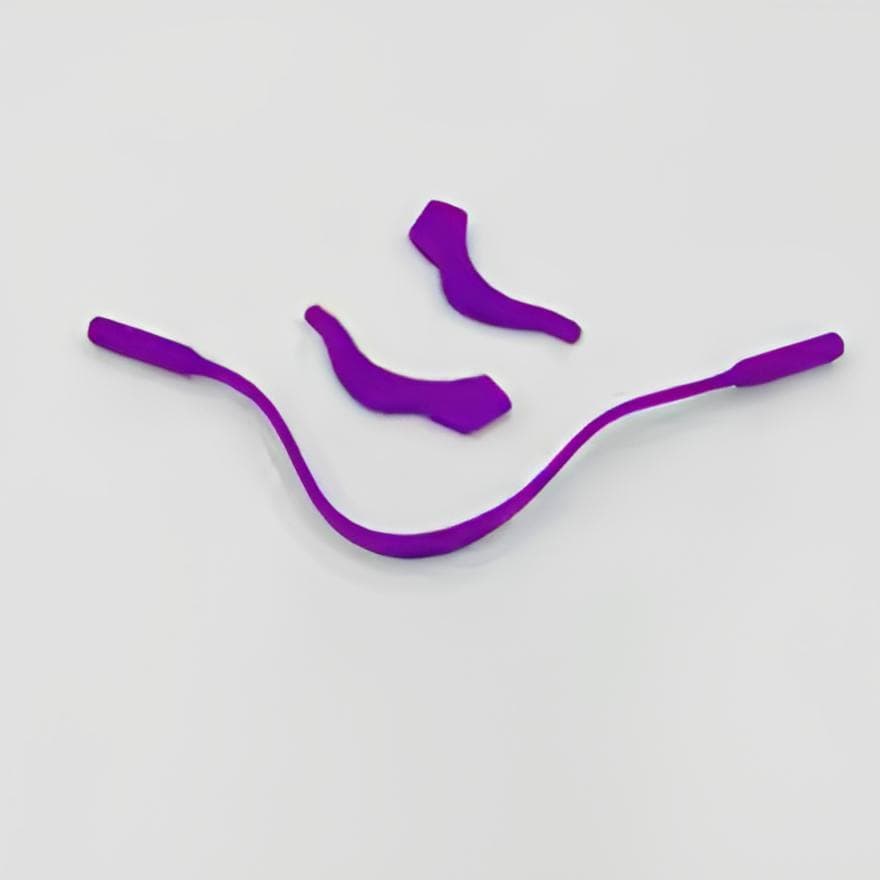 Cordão Suporte Orelha Óculos Criança Infantil Silicone Roxo