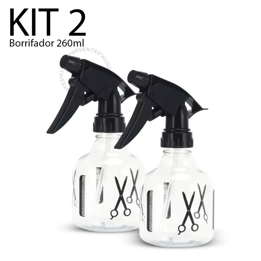 Borrifador Pulverizador 260ml Gatilho Resistente