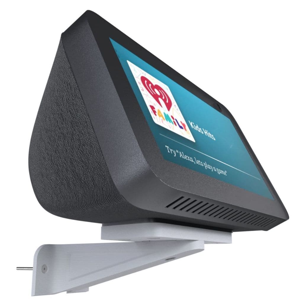Suporte de Parede Angulavel Compatível com Alexa Echo Show 5 e 8 2ª Geração