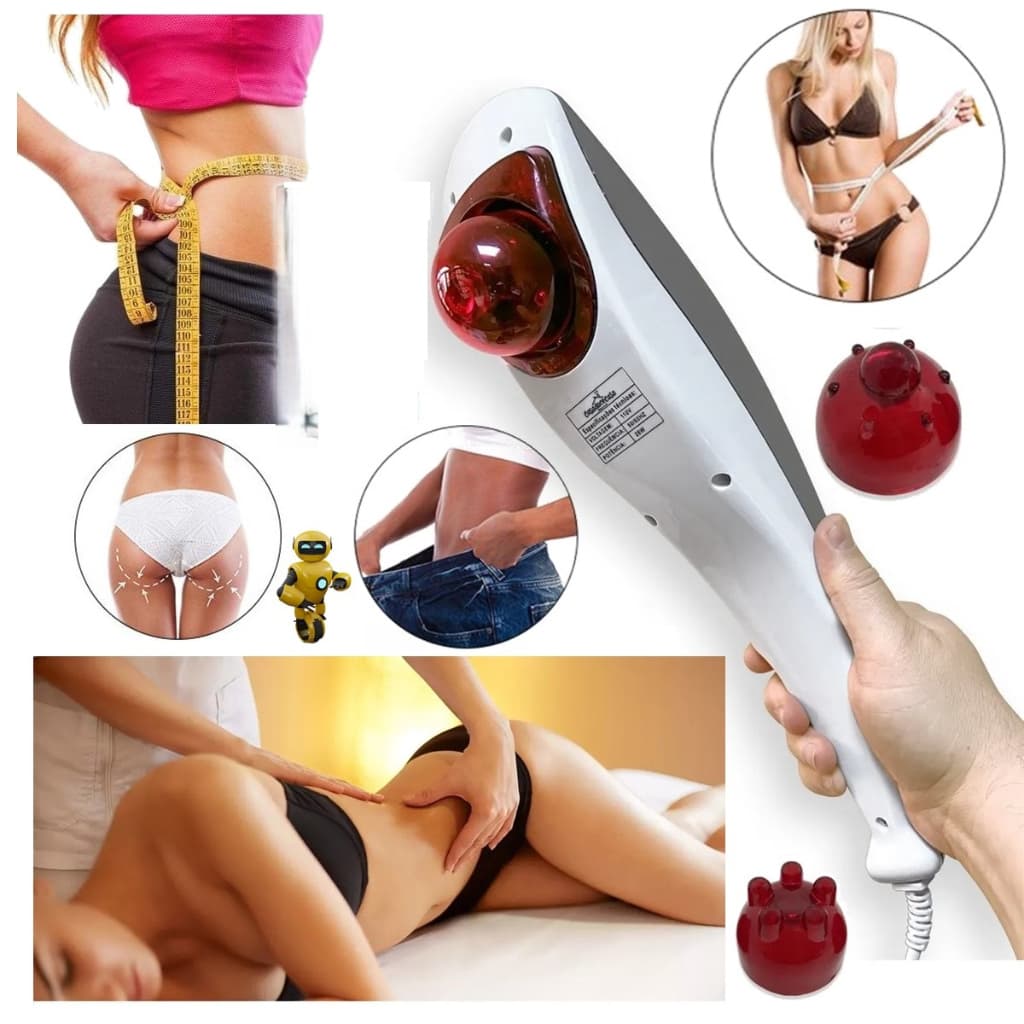 Aparelho massageador eletrico portatil para relaxamento muscular alivio  dores - 110V ou 220V