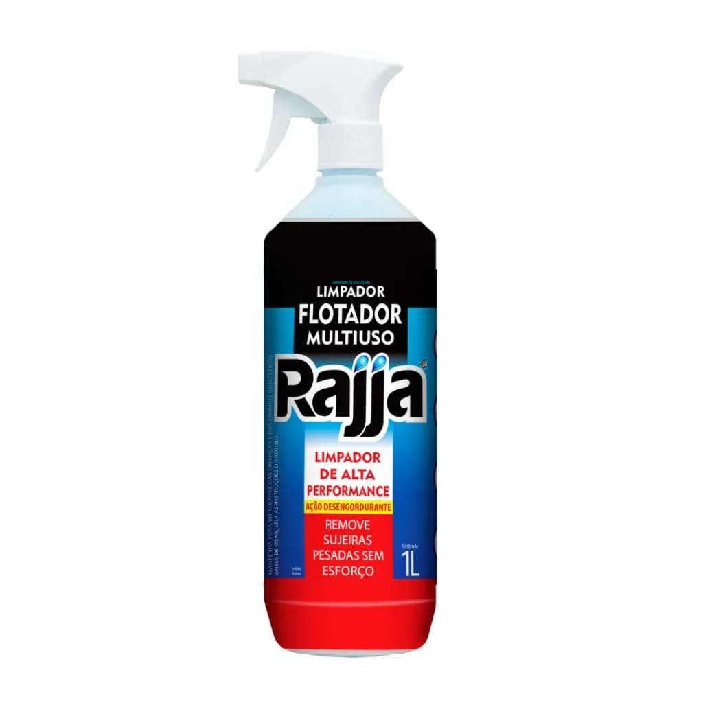 Flotador Multiuso Rajja 1 Litro Limpador De Alta Performance Desengordurante