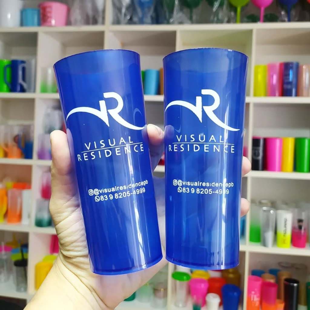 Kit 30 Copos Long Drink Personalizados 300ml Para Festa, Eventos, Formatura, Casamento, Aniversário, Carnaval e Brinde