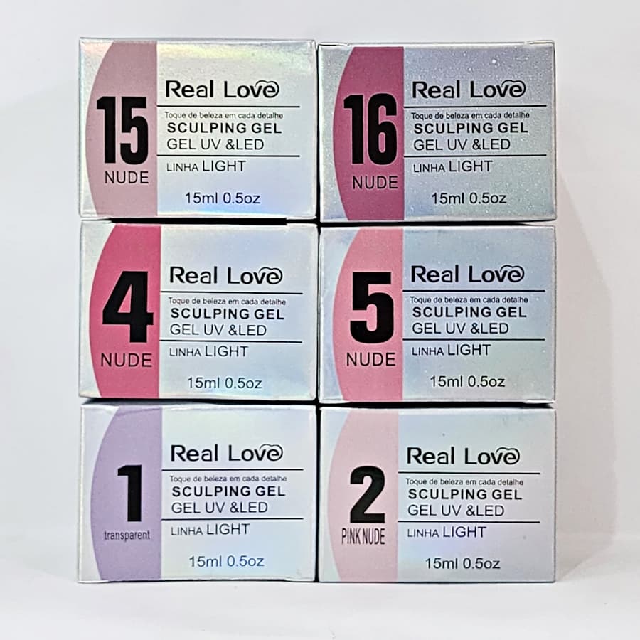 Gel Real Love Sculping 15ml - Linha Light - Original