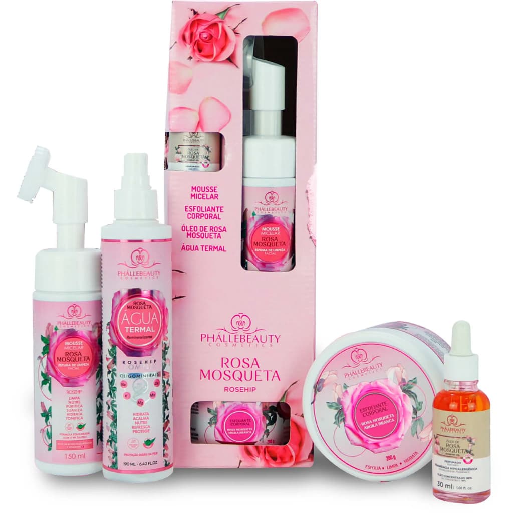 Kit Rosa Mosqueta - Phallebeauty