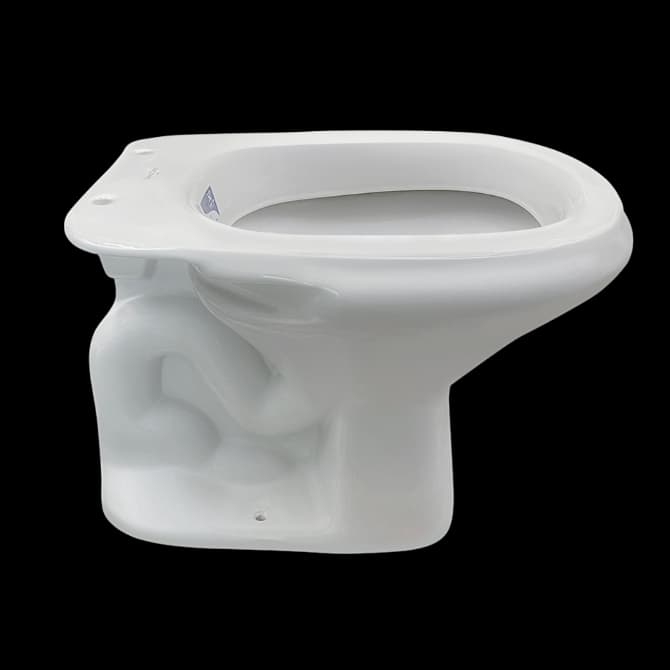 Vaso Sanitário Bacia Convencional Quadrado Araxá Branco Elegante