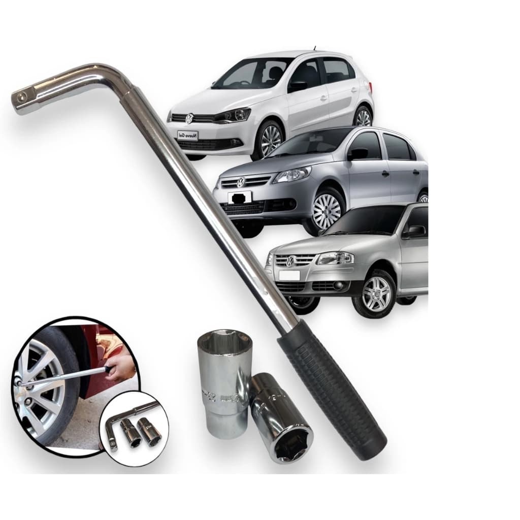 Chave De Roda L Extensível Telescópica Vw Gol G4 G5 G6 G7 G8