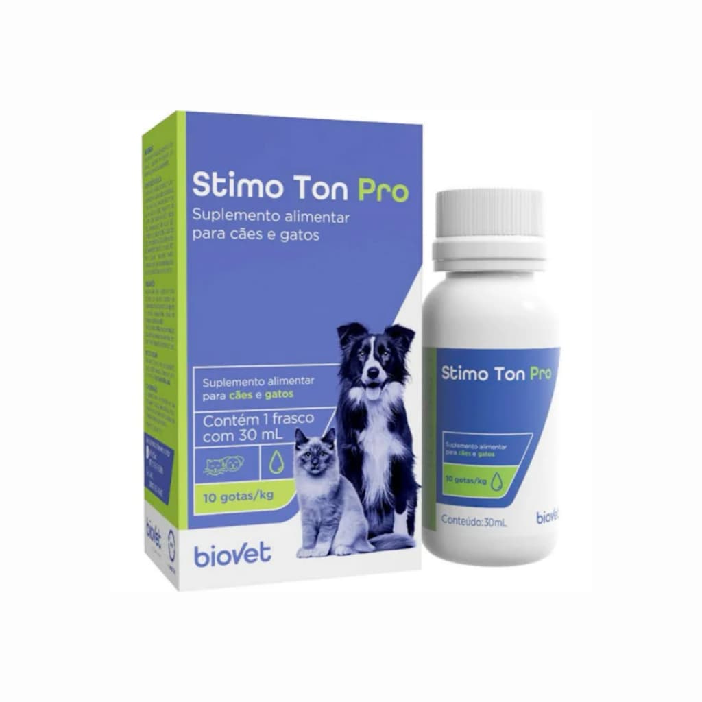 Stimo Ton Pro Suplemento alimentar para cães e gatos