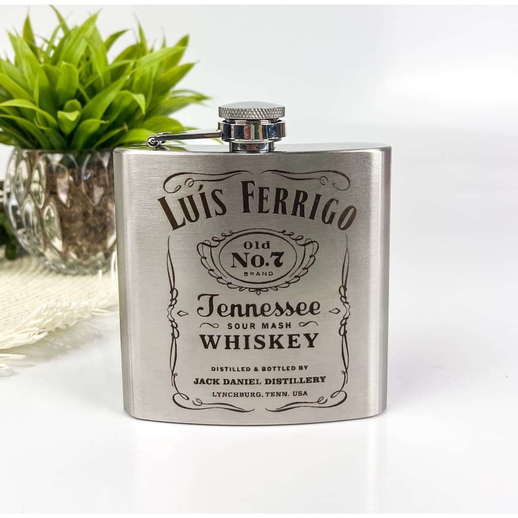 Cantil Porta Whisky Inox Personalizado