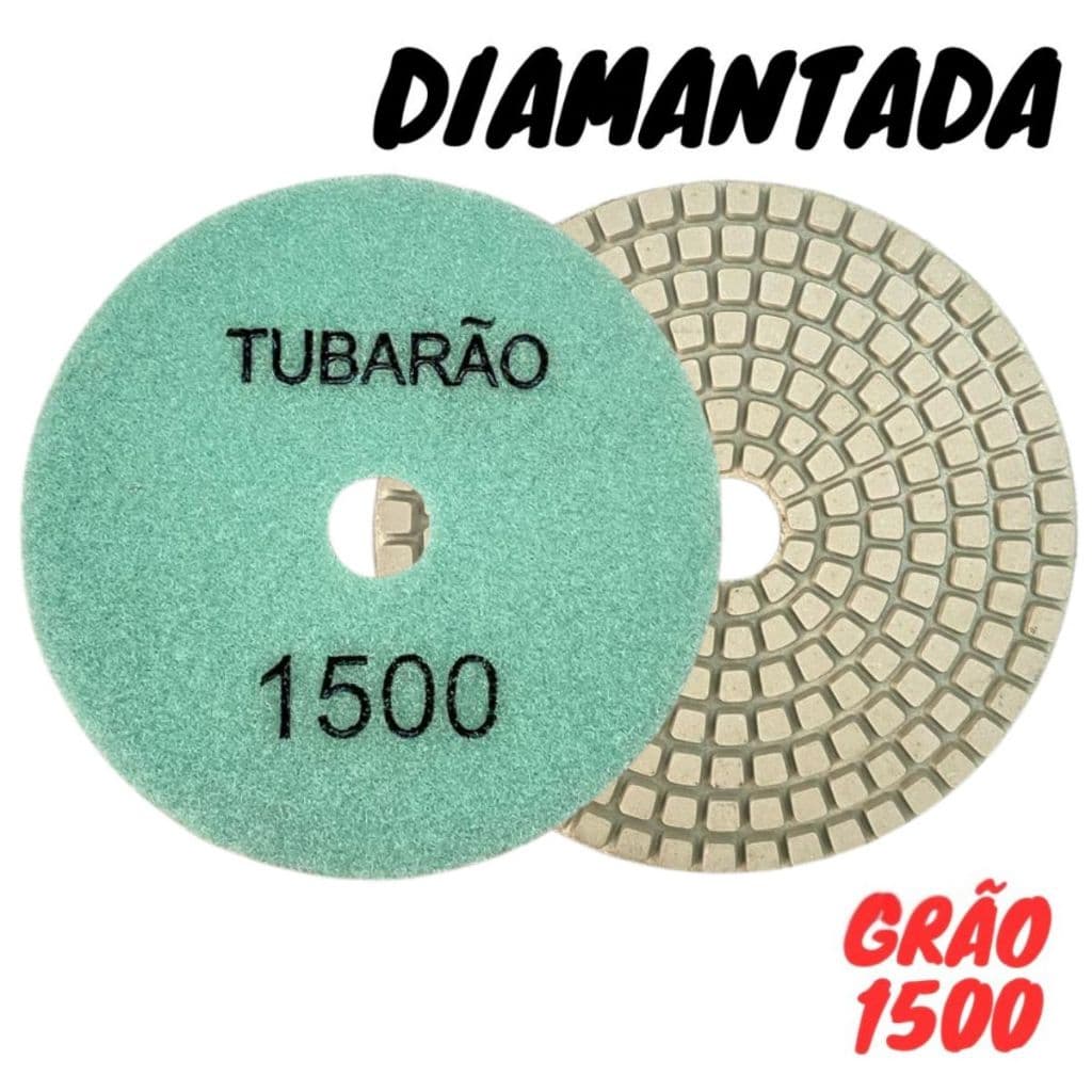 Lixa Diamantada G1500 Grão 1500 Polir Mármore Granito Porcelanato