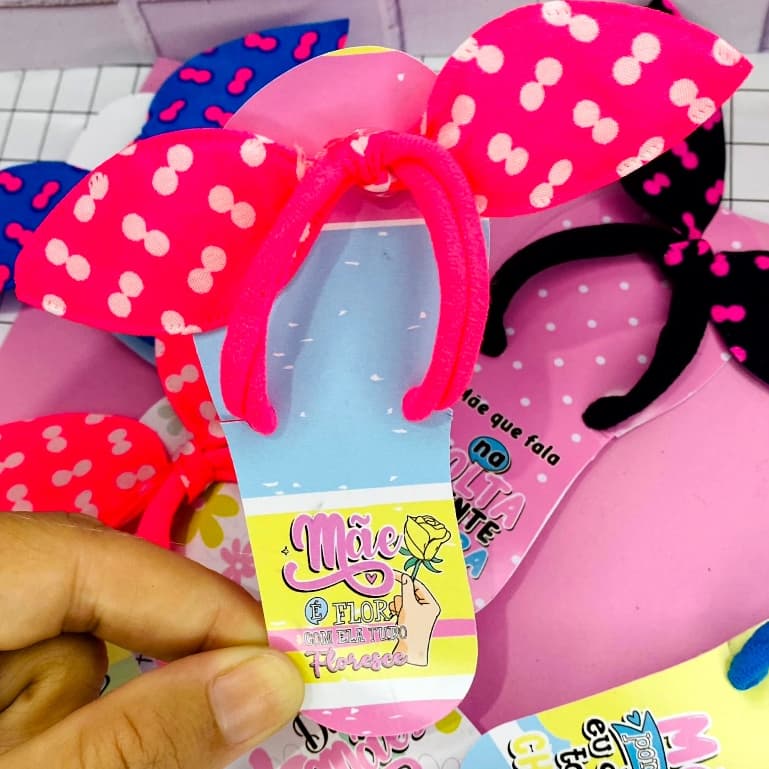 CHINELINHO CARD  COM XUXINHA RABICÓ 50 UNIDADES