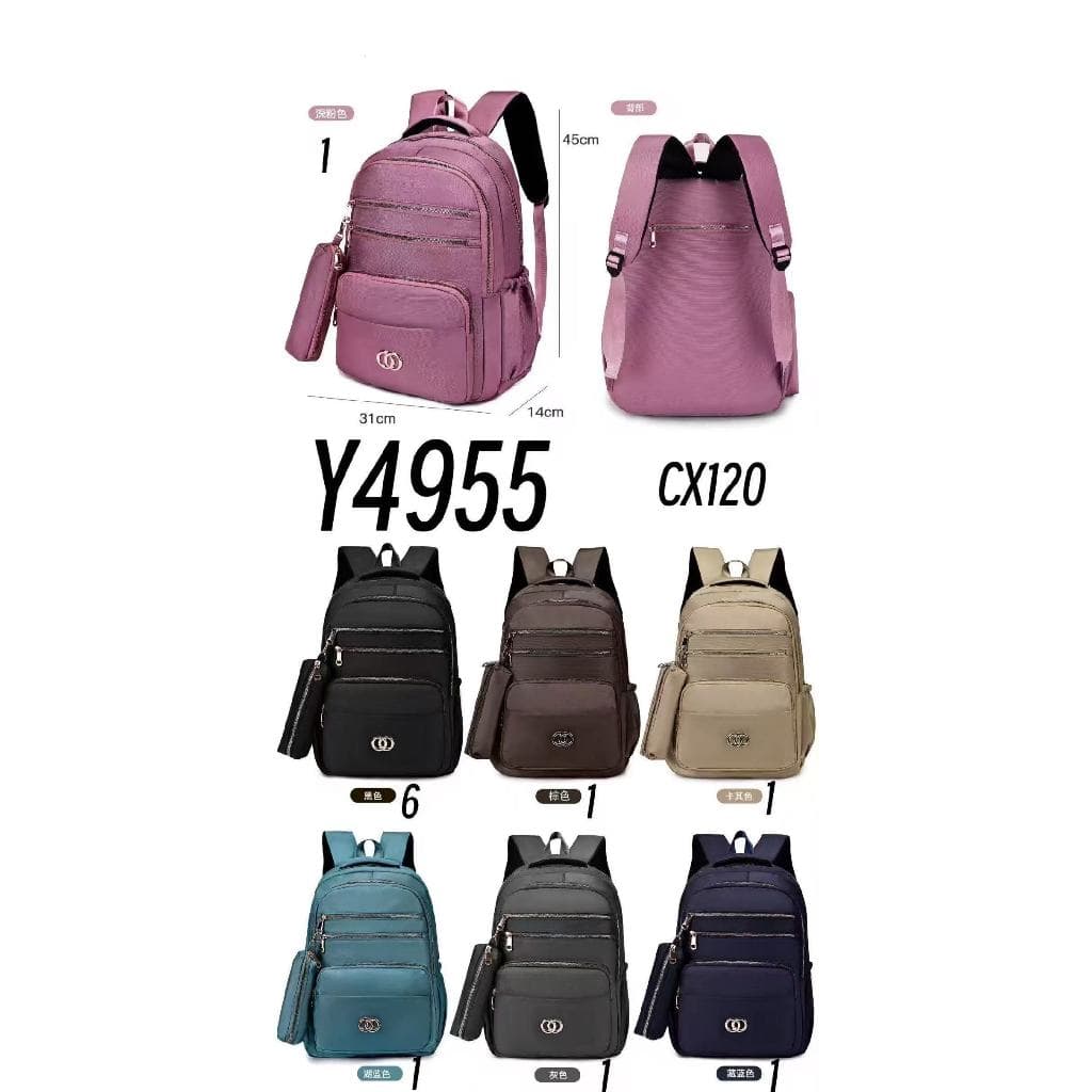 Mochila Para Mulheres Homens Grande Portátil Original Adolescente Escola Faculdade Mais Recente