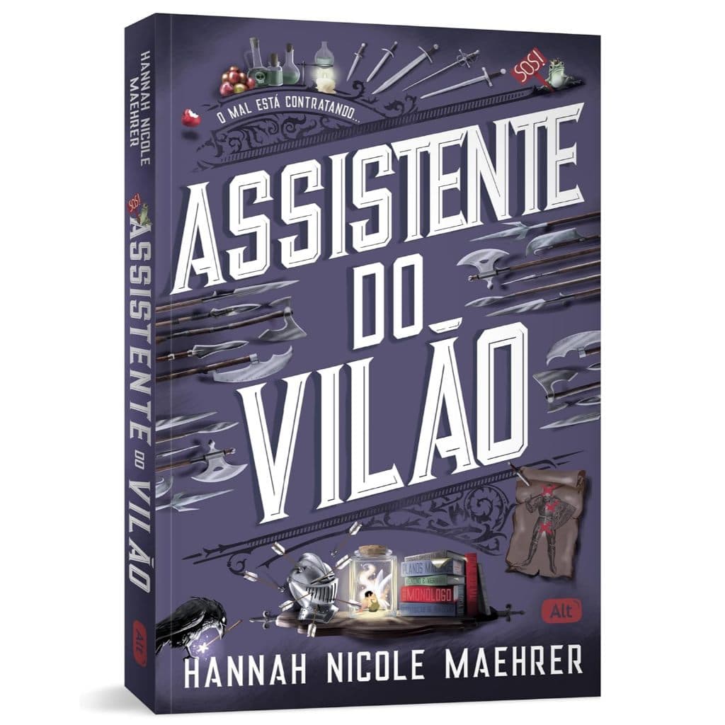 Livro  Assistente do vilão (sucesso no tiktok) por MAEHRER, HANNAH NICOLE Editora GRUPO GLOBO