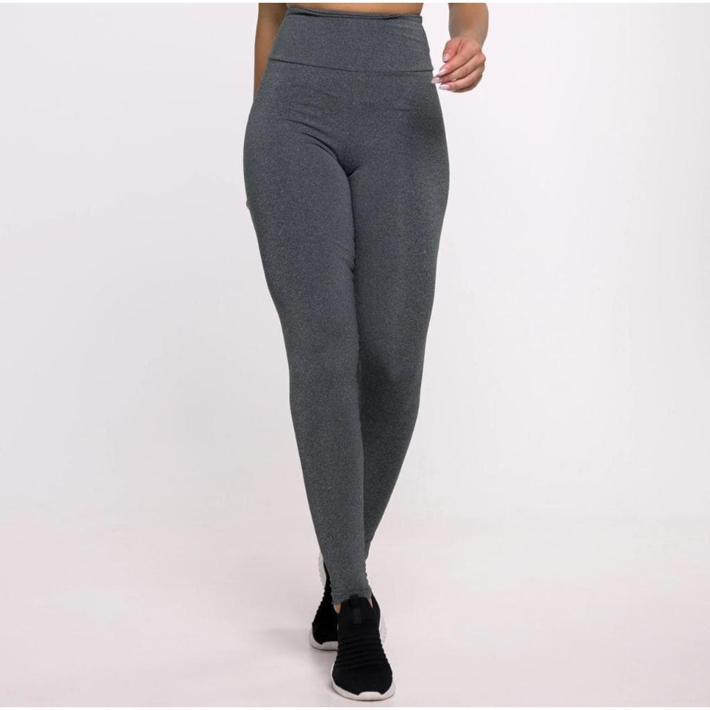 Calças Legging Cós Alto Zero Transparência Varias Cores
