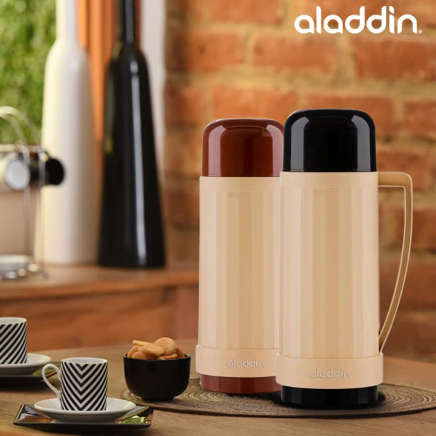 Garrafa Térmica Café Leite 500ml 1 Litro Aladdin Continental Rosca Envio Sortido