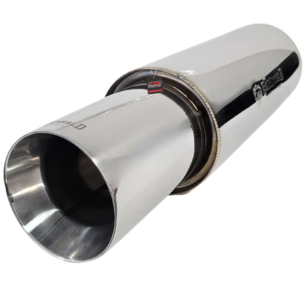Abafador Esportivo Inox Barenwald Dresden Polido 5 Polegadas
