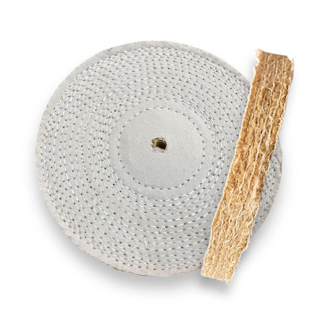 Roda/Polia Transisal Algodão - Tira Riscos Inox Abrasivo
