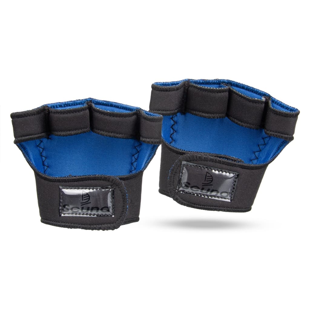 Luva Academia Musculação Pegador Azul