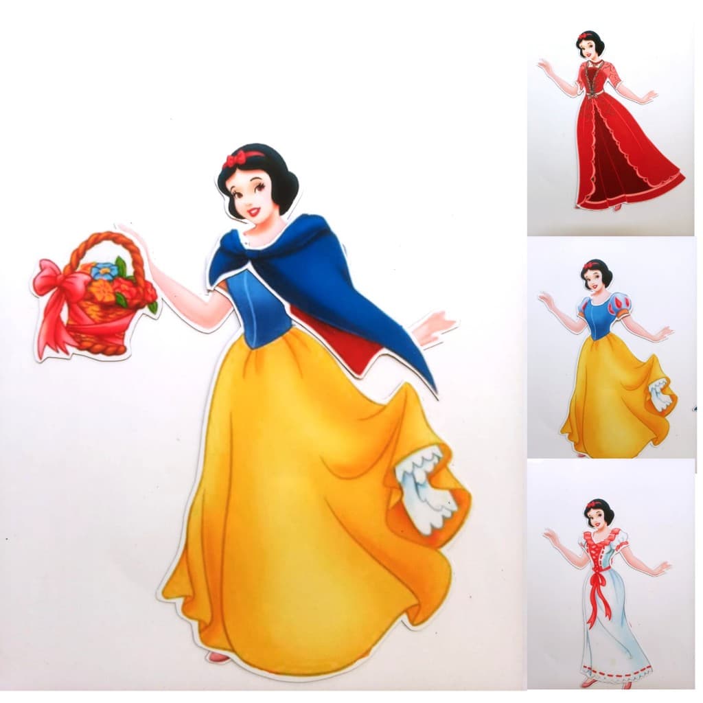 Boneca Magnética Branca de Neve